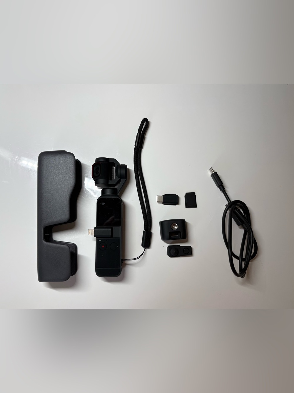 DJI Osmo Pocket 2 Handheld 4K Gimbal Camera with Black Accessories